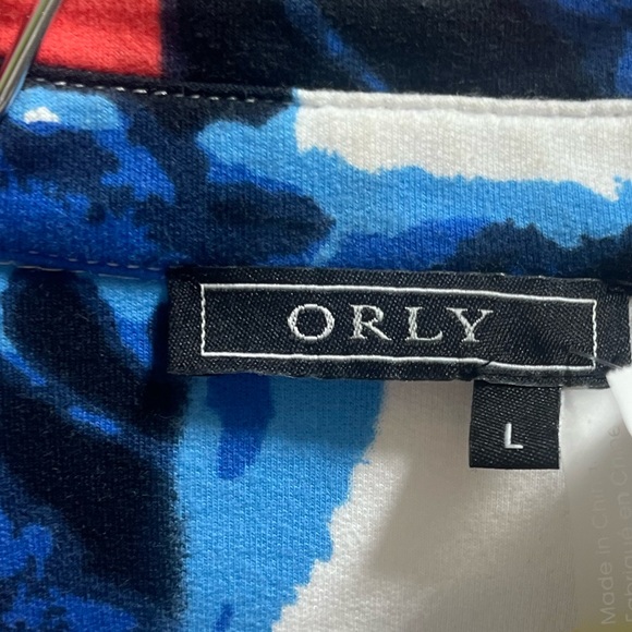 Orly RARE Pattern Colourful Blazer Jacket in Multi Size Large - Picture 6 of 6